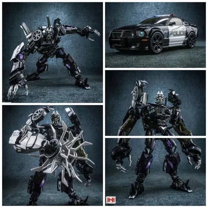 Barricade Blavk Mamba LS02 Masterpiece MPM 05 Transformer