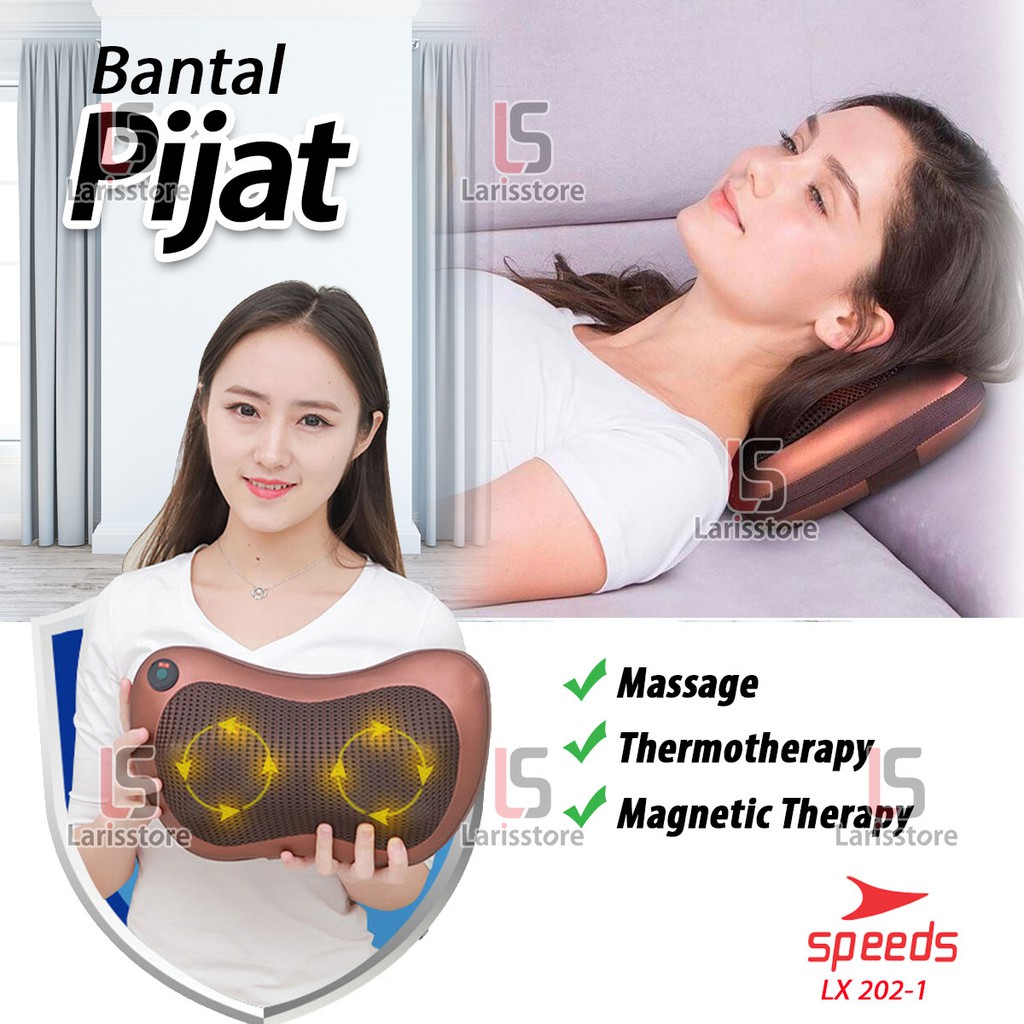 Bantal Pijat portable Home and Car Masage Pillow 202-01