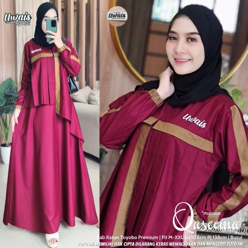 QASEEMA DRESS by Uwais Fashion