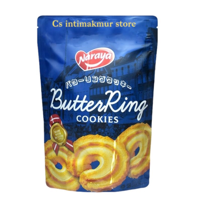 

Naraya Butter Ring Cookies pouch 150 gr