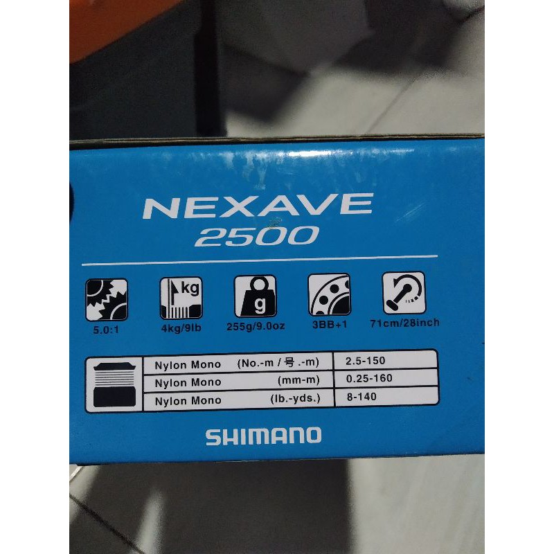 88storejakarta Reel Shimano NEXAVE 2500