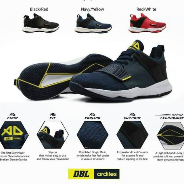Sepatu Basket Ardiles DBL AD 1