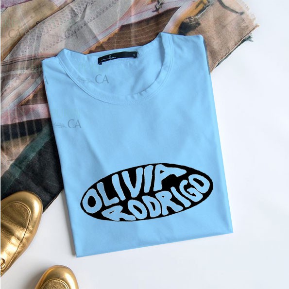 Kaos Wanita &amp; Pria Unisex Olivia Rodrigo Name