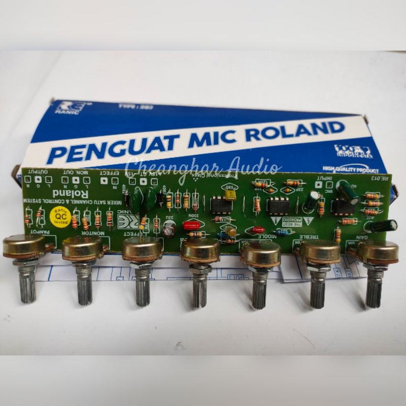 Kit Penguat Mic roland Mixer Roland