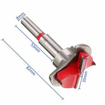 Promo Terbaru!!! Mayitr mata bor forstner auger drill bit wooden Saw power  tools 35mm Berkualitas