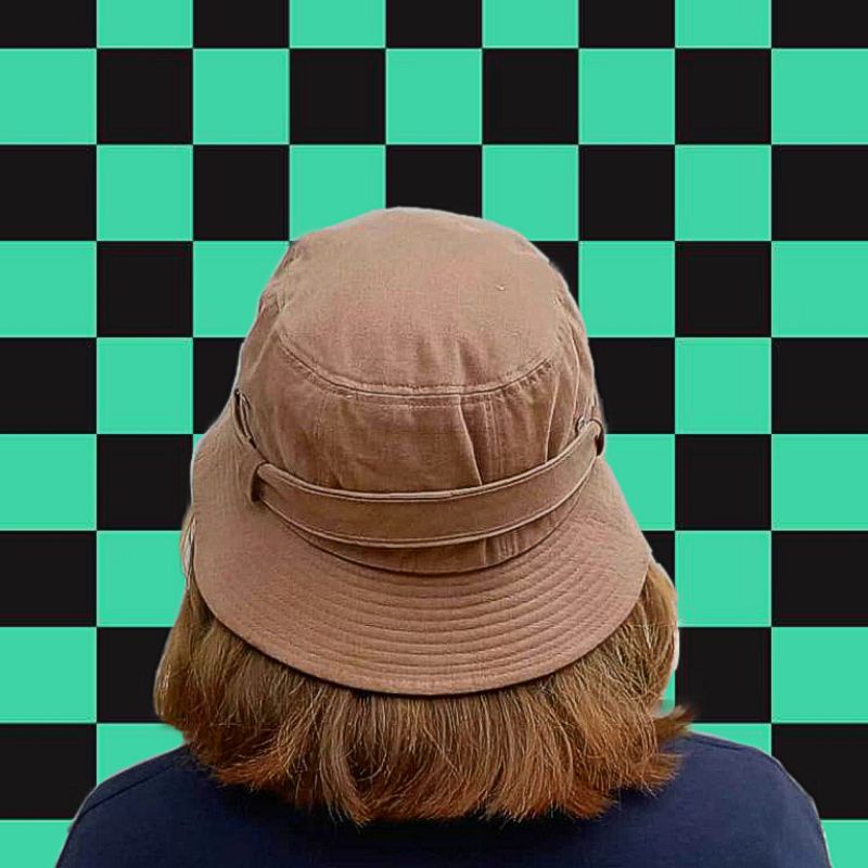 PRELOVED BUCKET HAT MICHIGAN BROWN