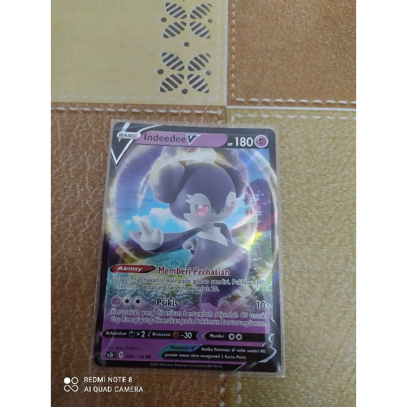 kartu pokemon Bahasa Indonesia indeedeebV RR