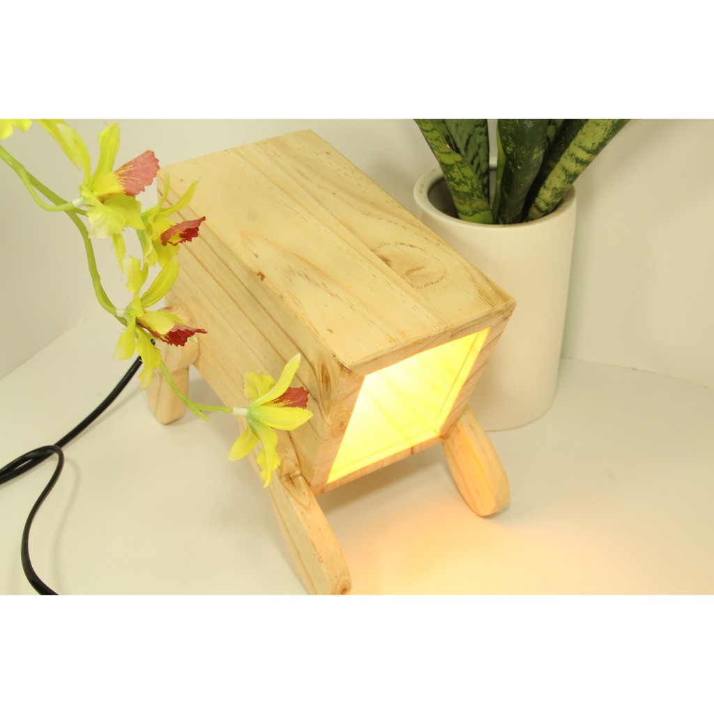 Lampu hias kayu / Lampu Hias Meja / Lampu Hias Unik