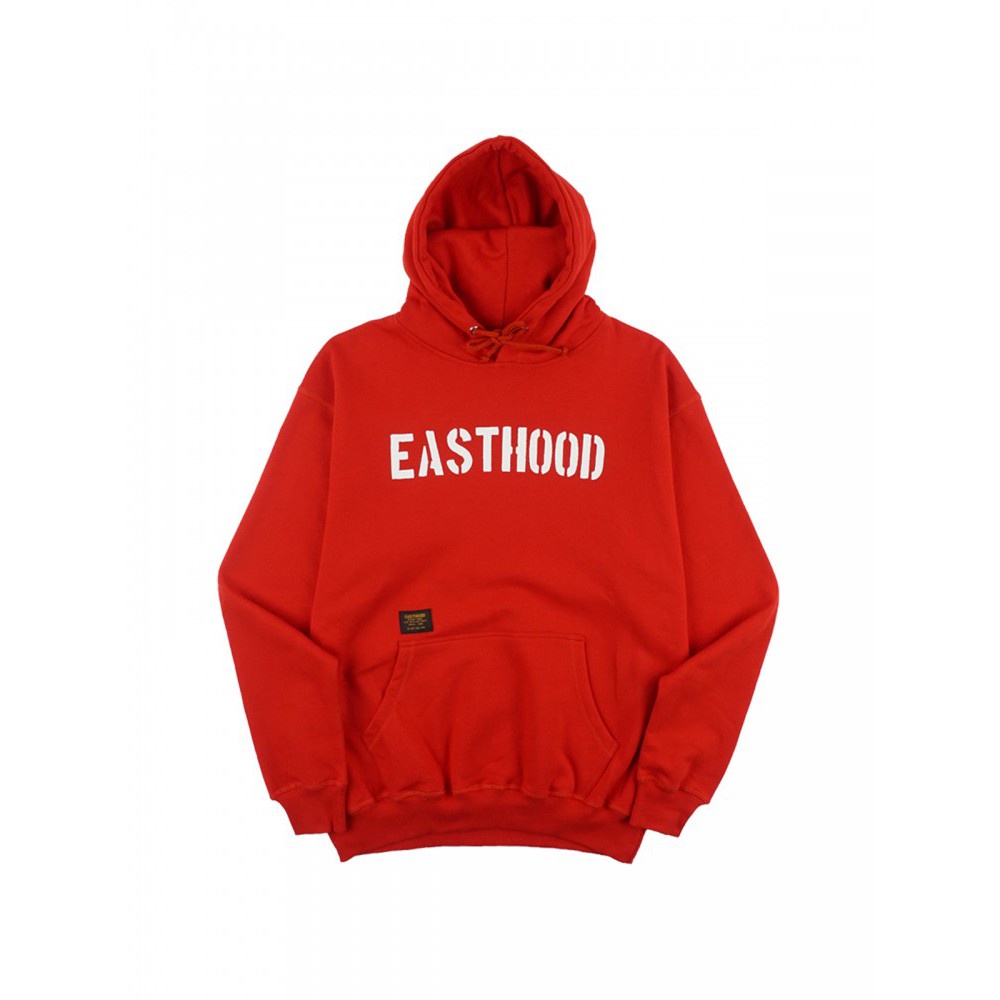 EASTHOOD CLOTHING JACKET HOODIE LOG RED