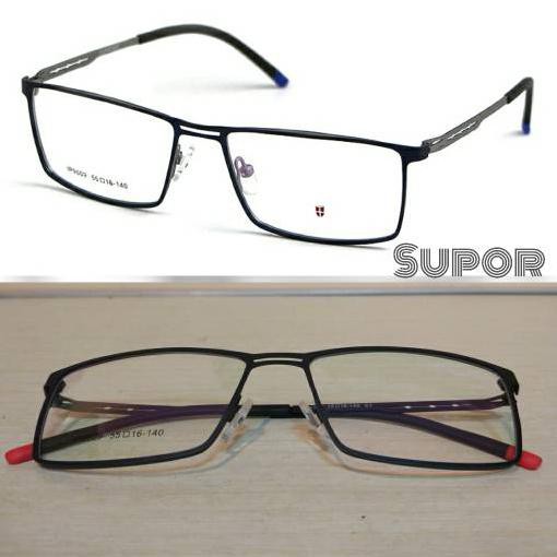 Kacamata Elegan Full Frame Ff6 / Kaca Mata Minus Plus Pria Sup-237