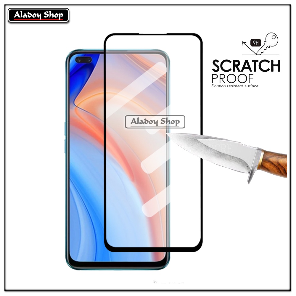 Tempered Glass Layar Oppo Reno 4 Free Tempered Glass Camera