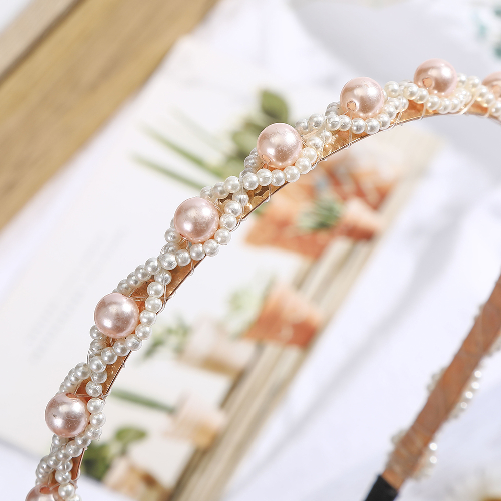 Korean Pearl Headband Women Fashion Temperament Hairband Wild Outing Girl Hair Accessories