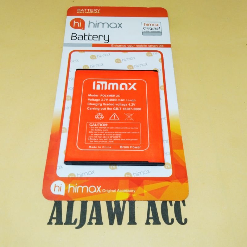 Baterai bt batre battery Himax Polymer 2X Original Battery Hp