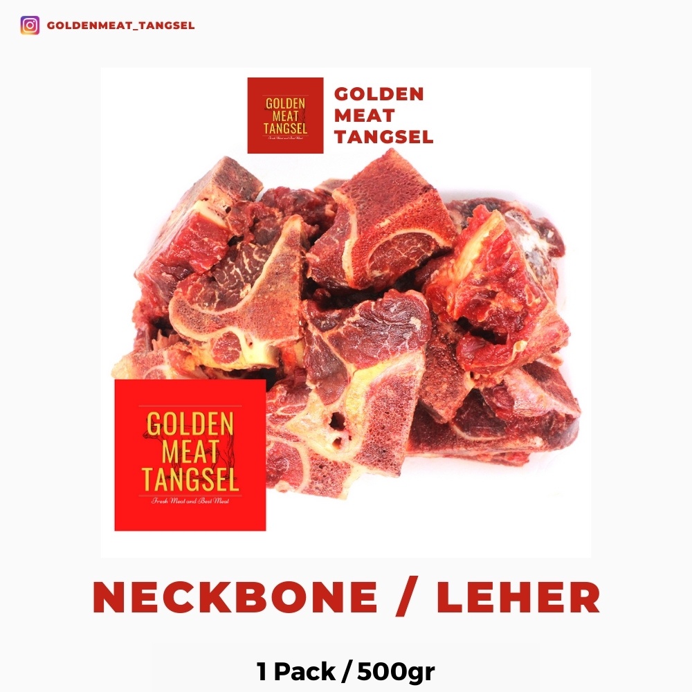 

Tulang Leher / Neckbone - Daging sapi Berkualitas & Fresh - Tangsel