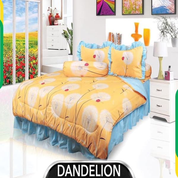 Bedcover My Love Motif Dandelion 180x200