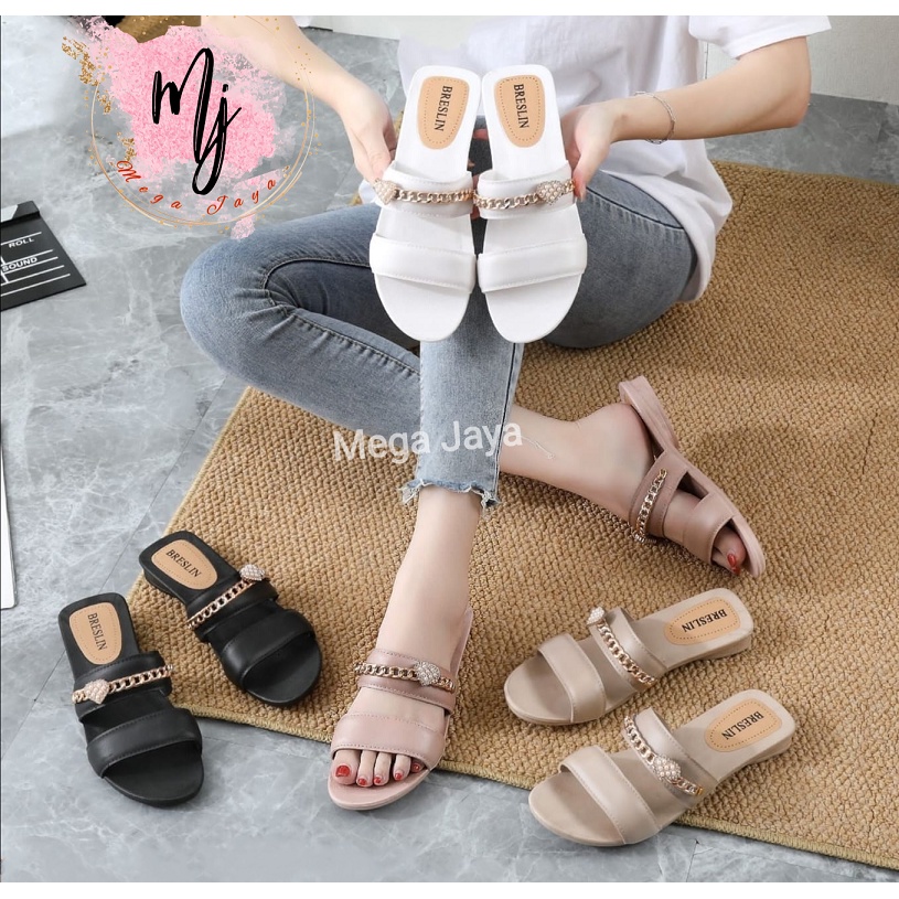 sandal wanita selop fashion import murah