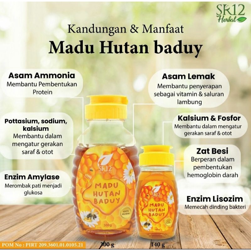 

Madu Hutan baduy SR12