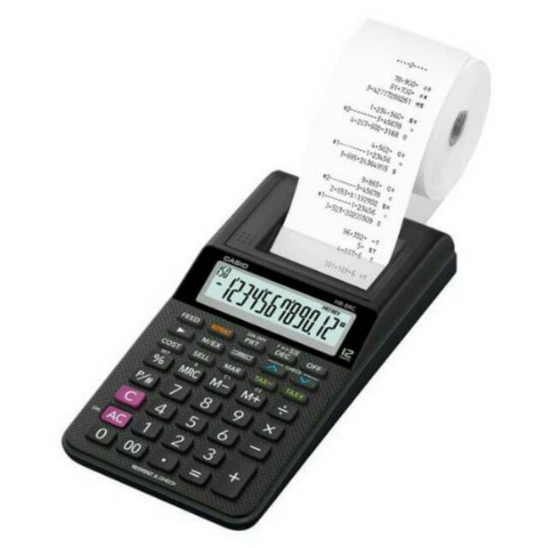 

Kalkulator calculator casio HR 8RC reprint check original resmi