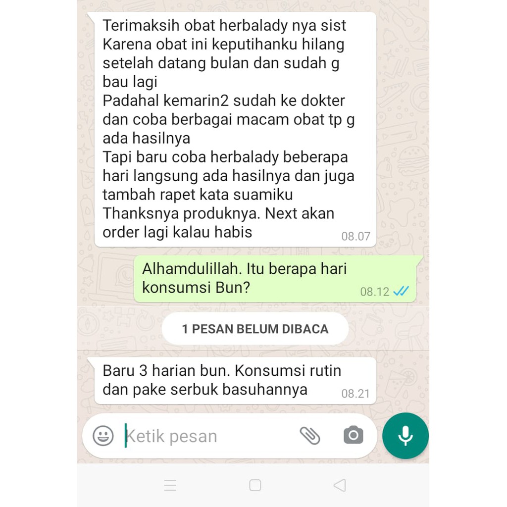 OBAT KEPUTIHAN HERBAL AMPUH MANJAKANI. SOLUSI AREA KEWANITAAN. SUDAH HALAL &amp; BPOM. HERBALADY