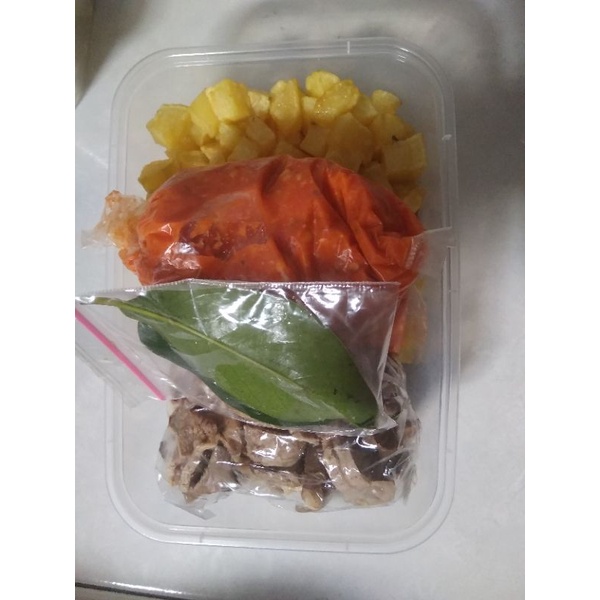 

Dapur Lanesra. Paket sayur racik instan. Sambal goreng kentang + hati ampela