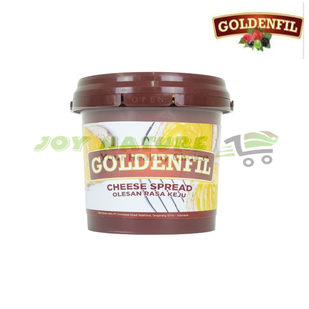 

GOLDENFIL Cheese Spread 1kg - Selai Keju TANPA Crunchy