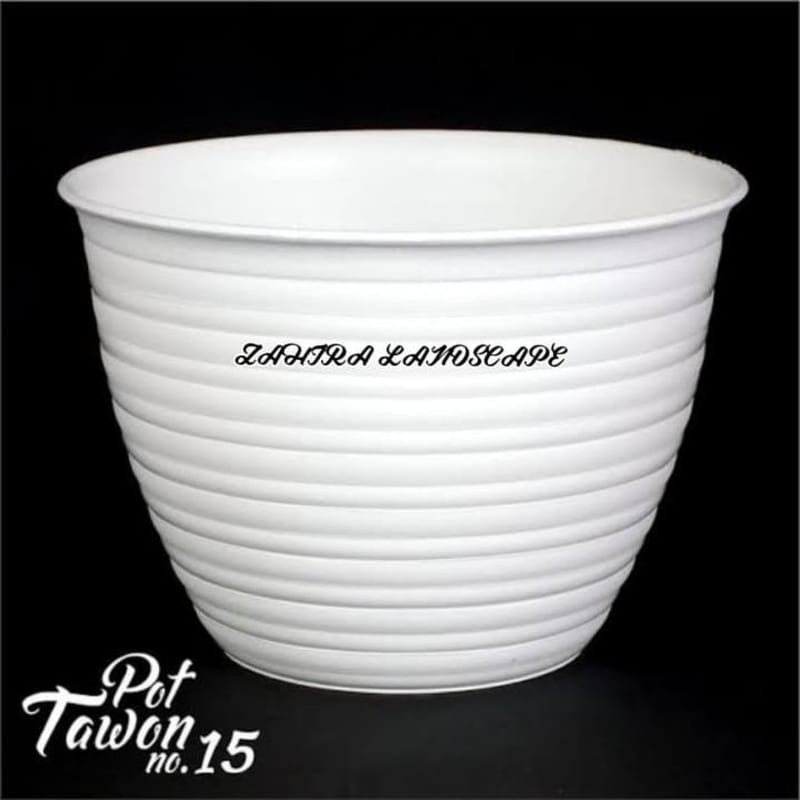 Pot Tawon Putih Diameter 14