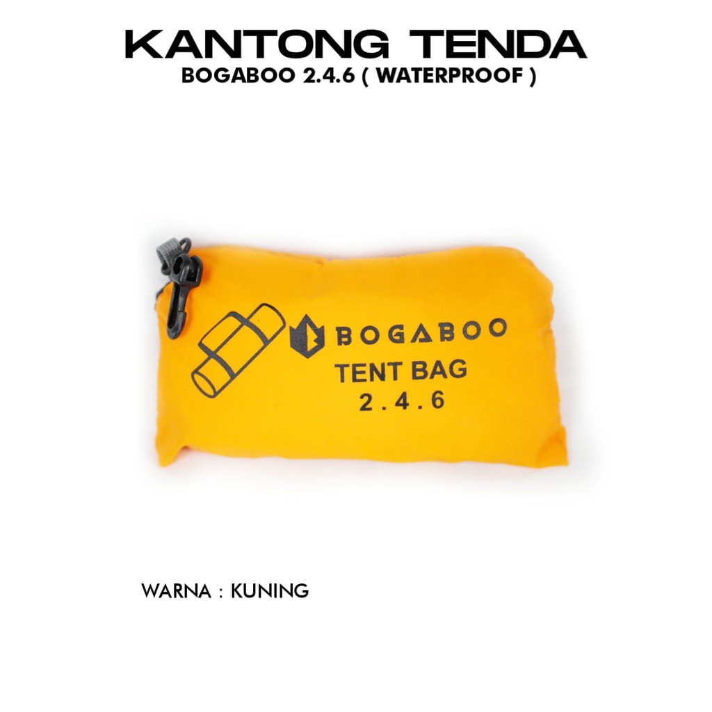 [COD] Kantong Tenda Bogaboo Kap 2-6 P STOWPOCKET - Sarung Tas Tenda Camping - Tempat Tenda Dome WP