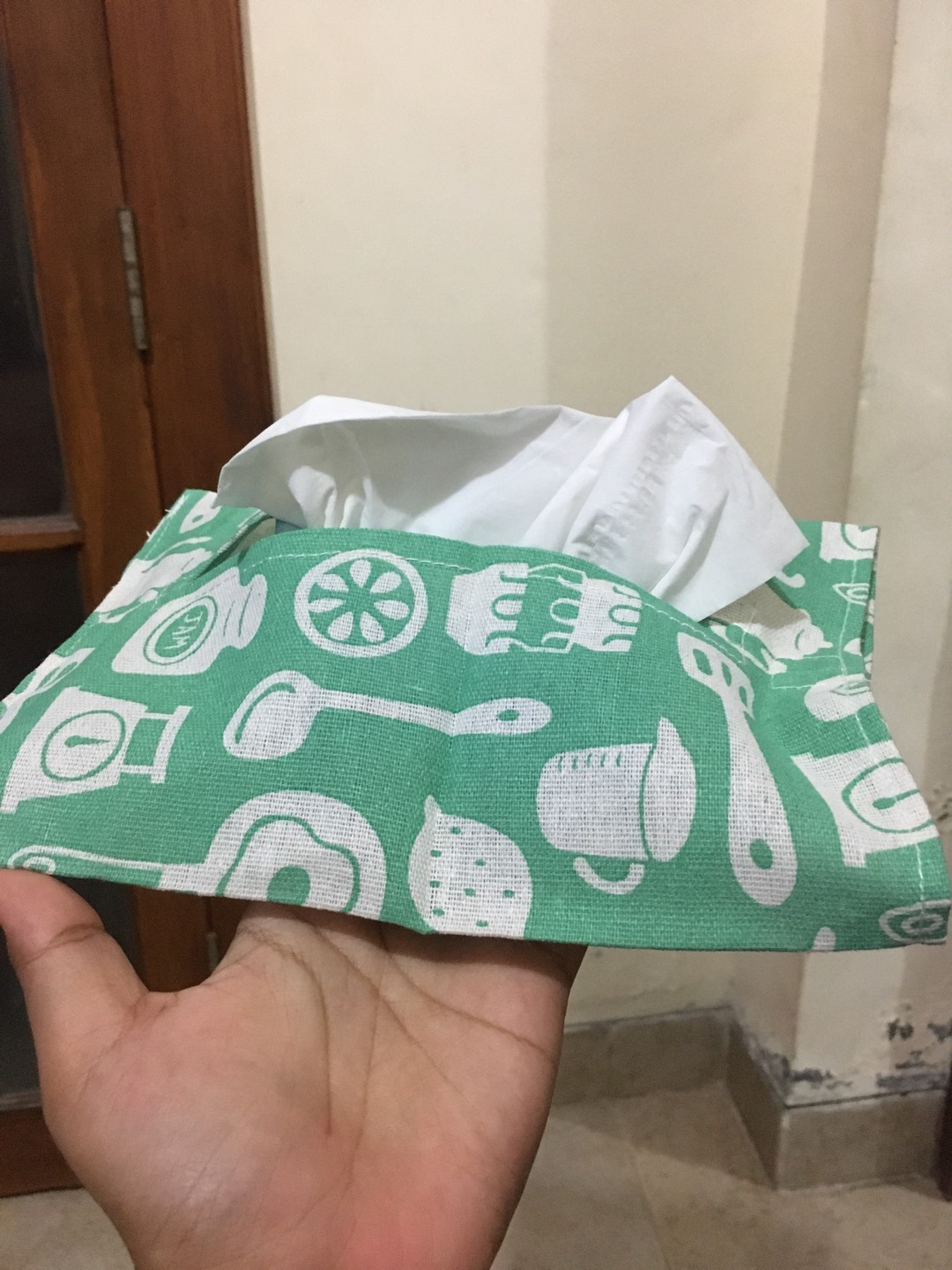 [stylokids] Japan Style Kotak Tisu Bahan Katun Linen Cocok Ruang Tamu Dan Mobil (1kg Muat 70pcs)