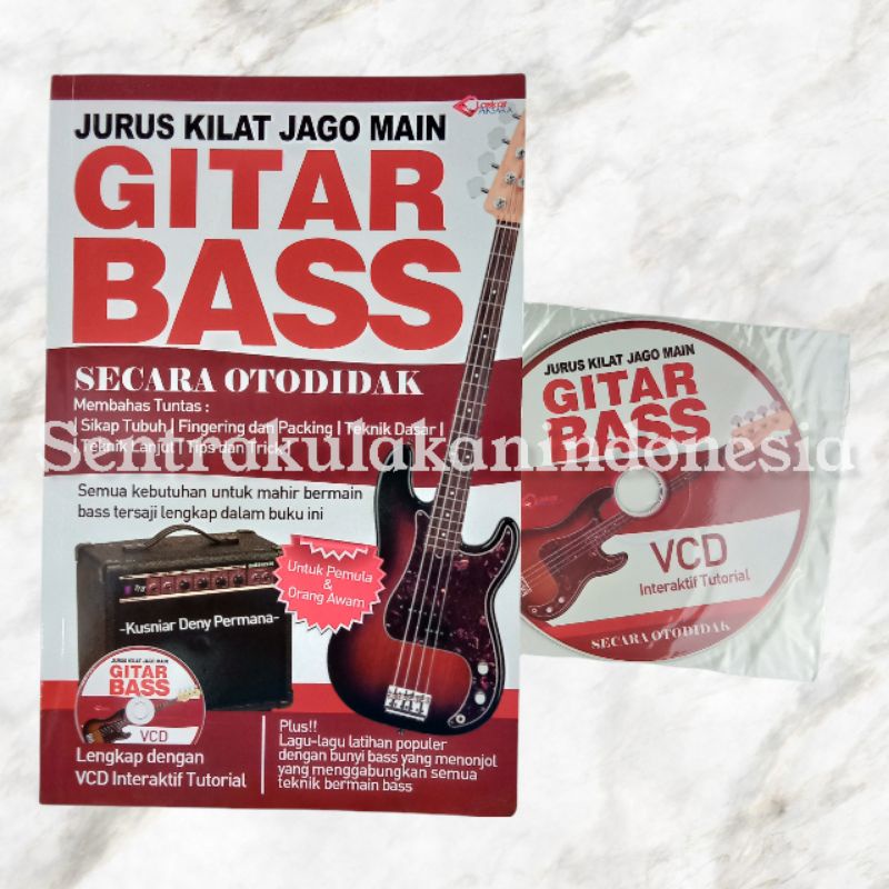 Laskar Aksara | Buku Jurus Kilat Jago Main Gitar Bass