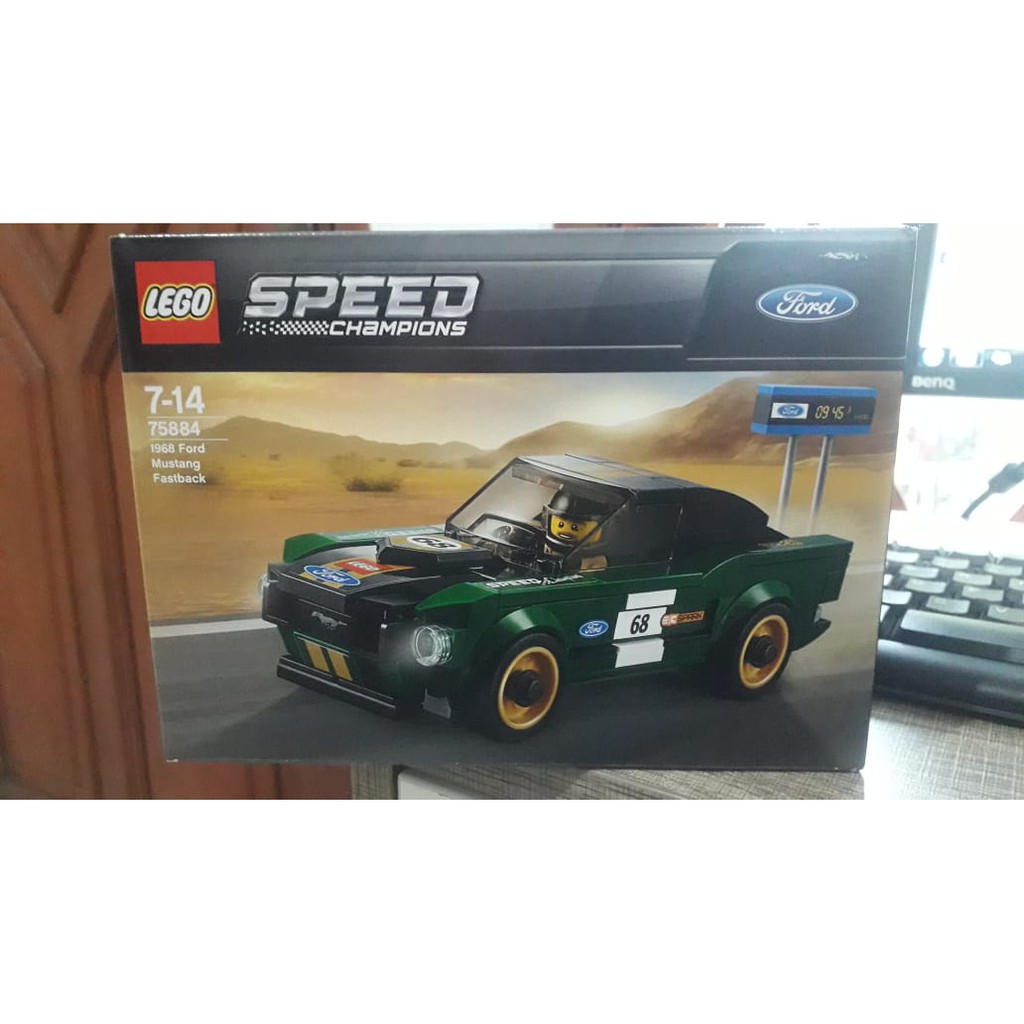 mustang fastback lego