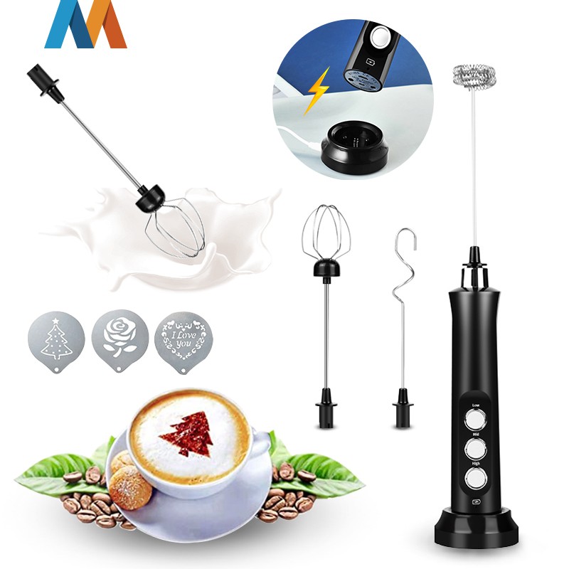 Mukava  Pengaduk Kopi USB Portable Further Coffee Mixer Hand Blender