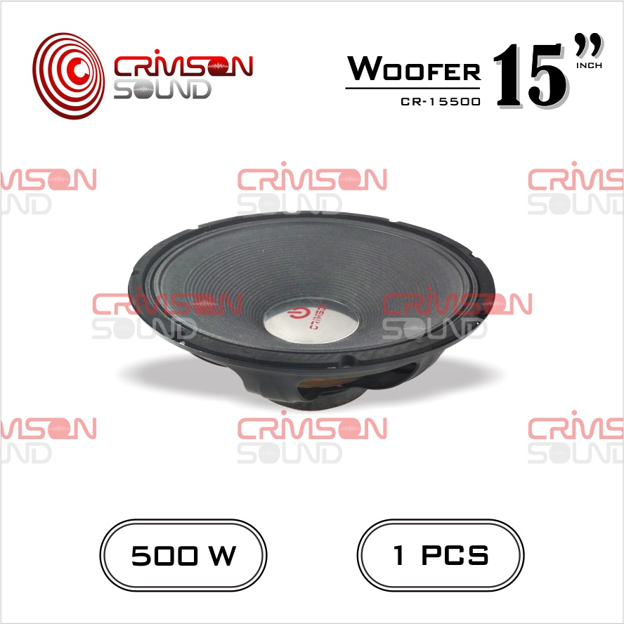 SPEAKER WOOFER CRIMSON 15 INCH CR -15500