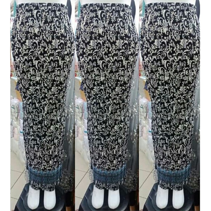 READY [ROK plisket SILVER VE]Rok Wanita batik Silver