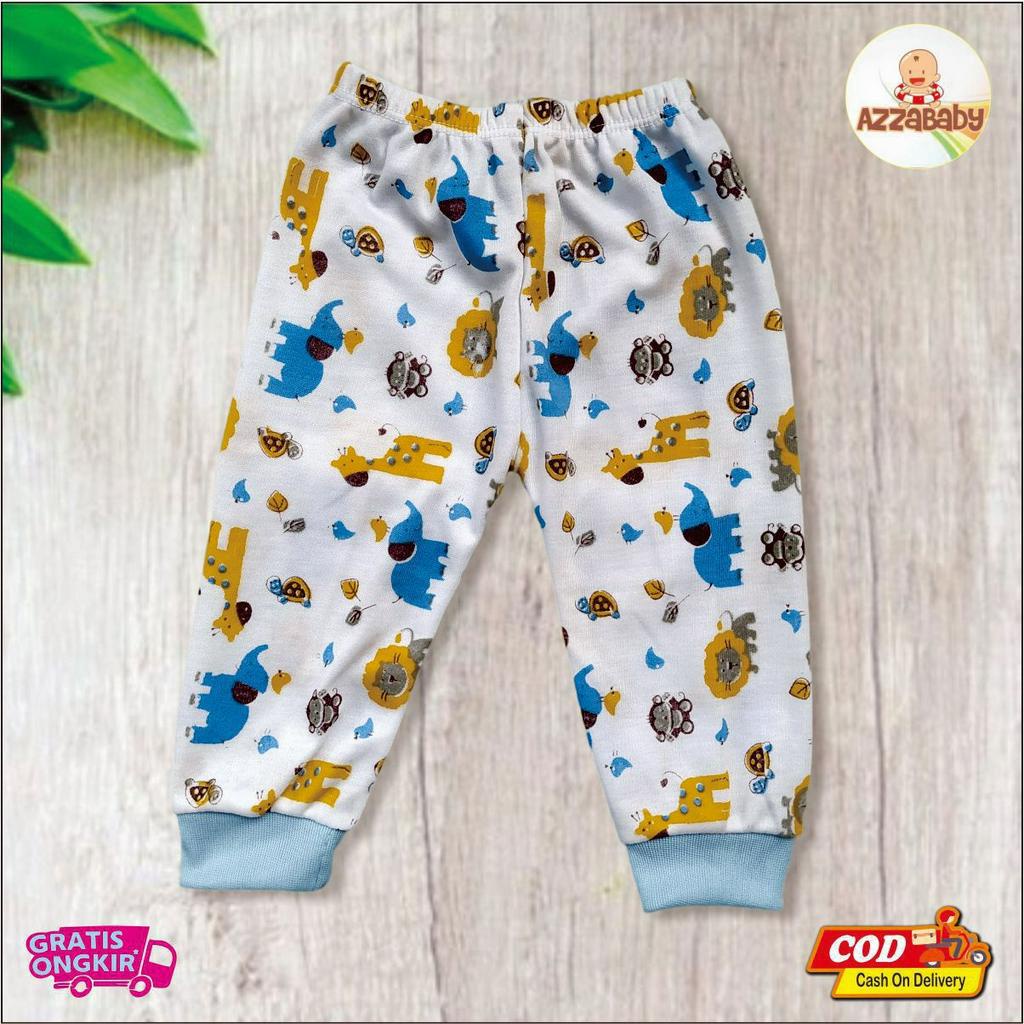 3 Pcs Celana Panjang Bayi Baru Lahir Tebal