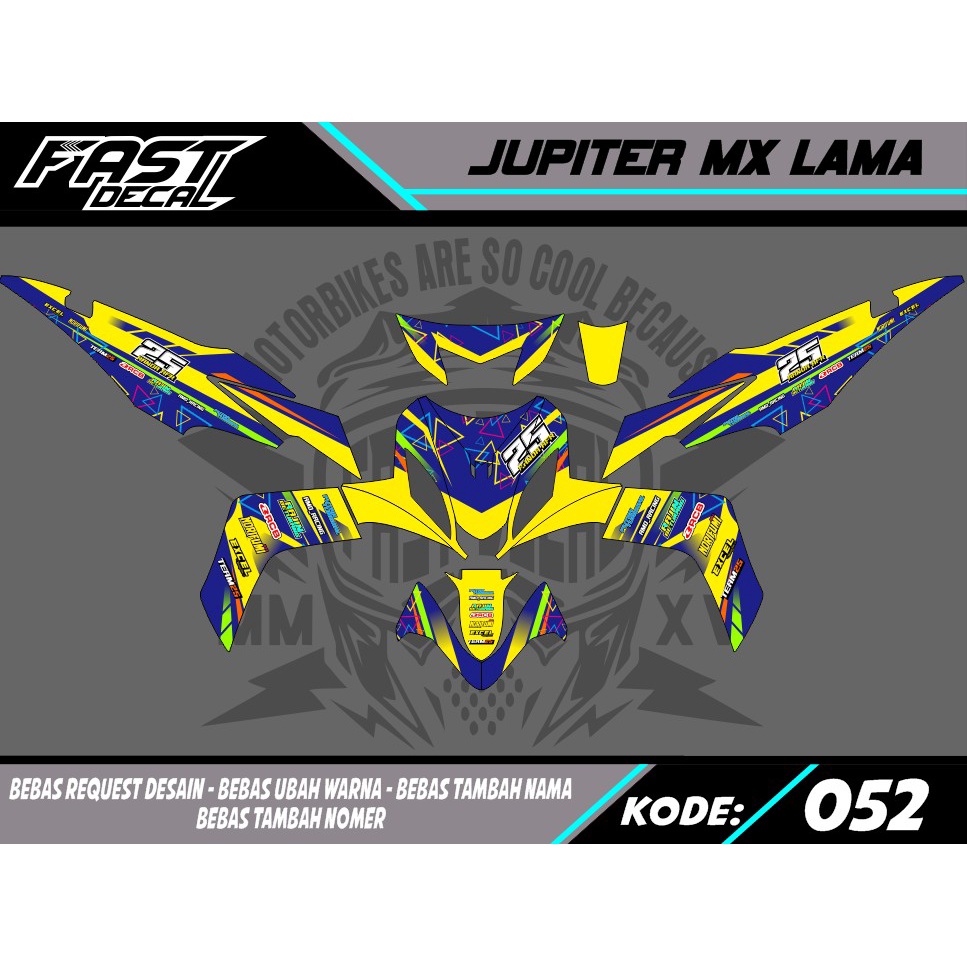 Decal jupiter mx lama 052