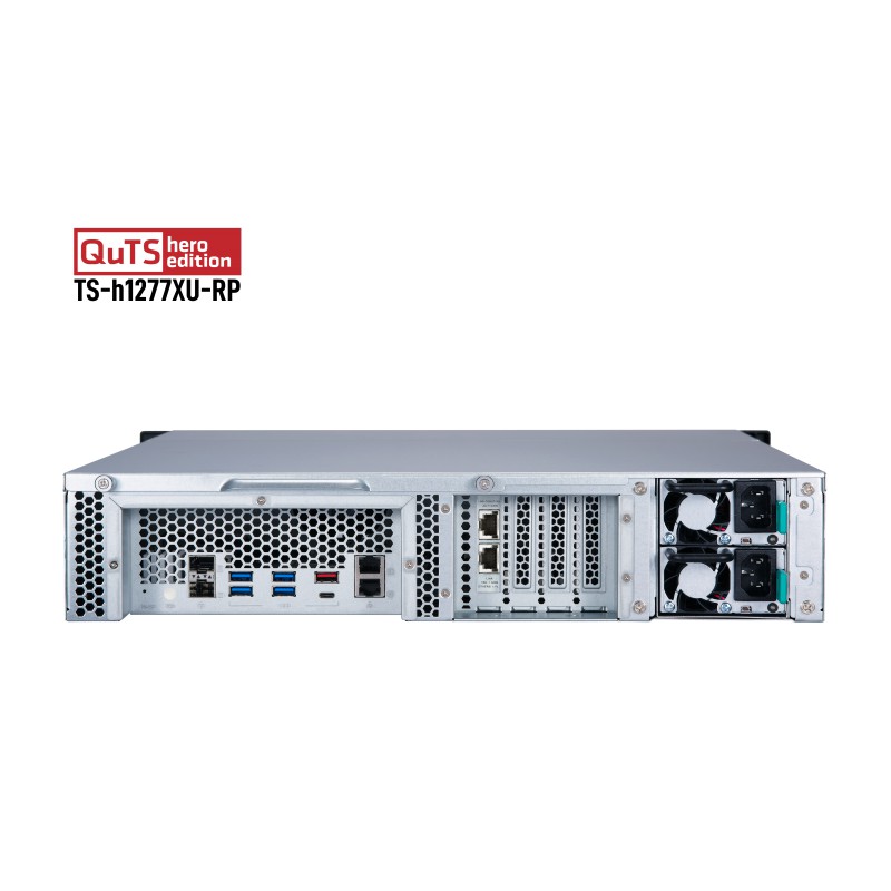 TS-h1277XU-RP-3700X-32G 12-BAY NAS 32GB RAM SERVER STORAGE CLOUD