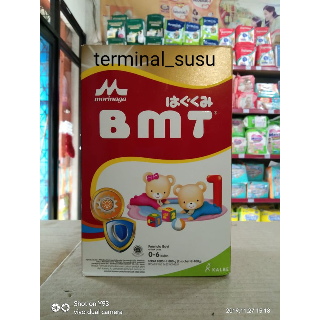 Susu Morinaga BMT Reguler. Usia 0-6 Bulan. Berat 800 gram
