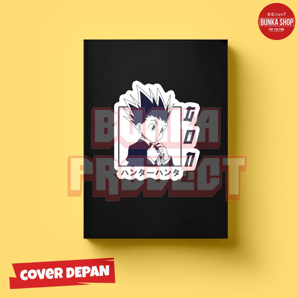 

RK Pocket Note Anime Hunter x Hunter Black Edition A6 Hardcover