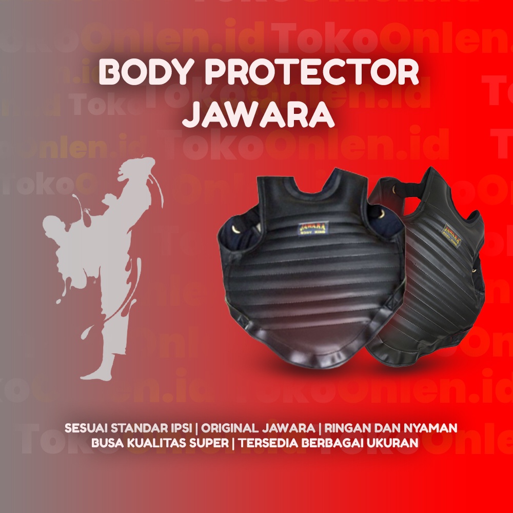 Body Protector Pencak Silat JAWARA Usia Dini Remaja Dewasa