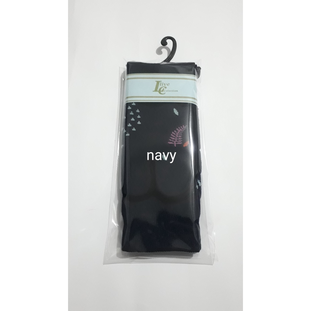 kaoskaki jempol motif/kaos kaki muslimah-navy