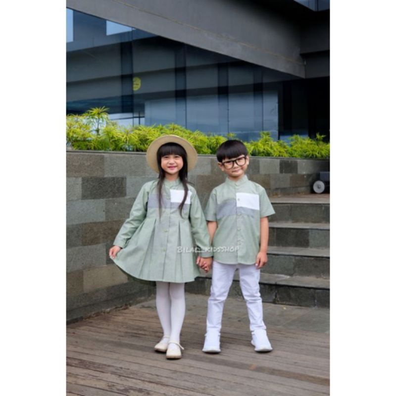 KEMEJA KOKO COUPLE/BAJU COUPLE ANAK