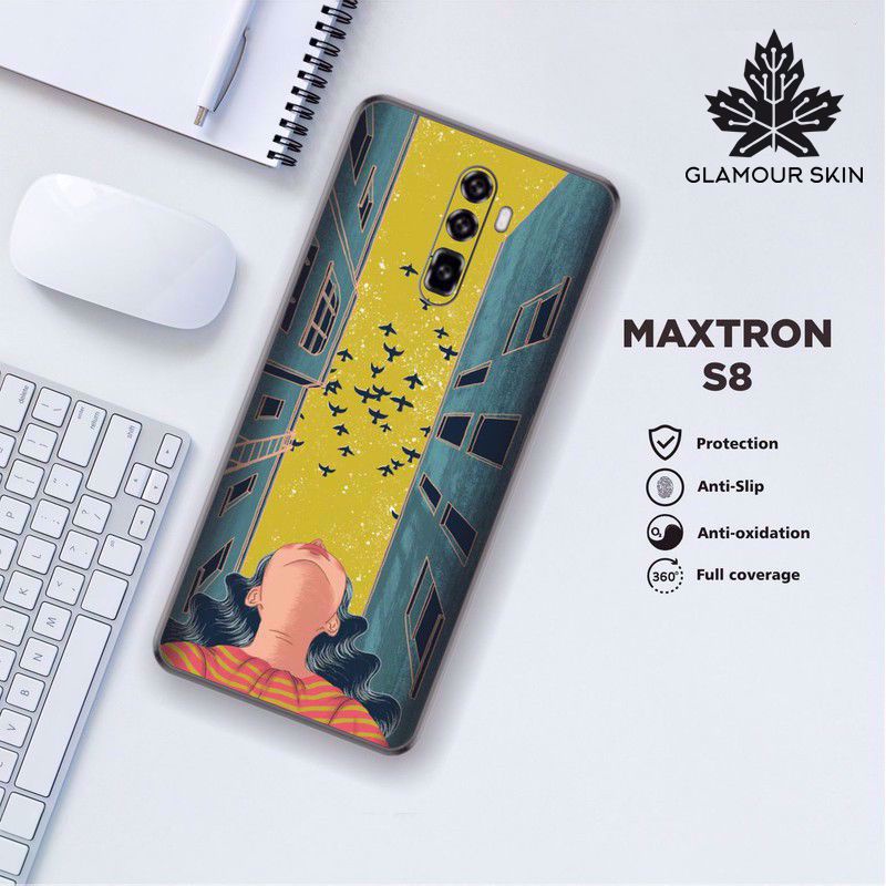 *2PCS* MAXTRON S8 Garskin Case/Stiker Protector Free Custom & COD