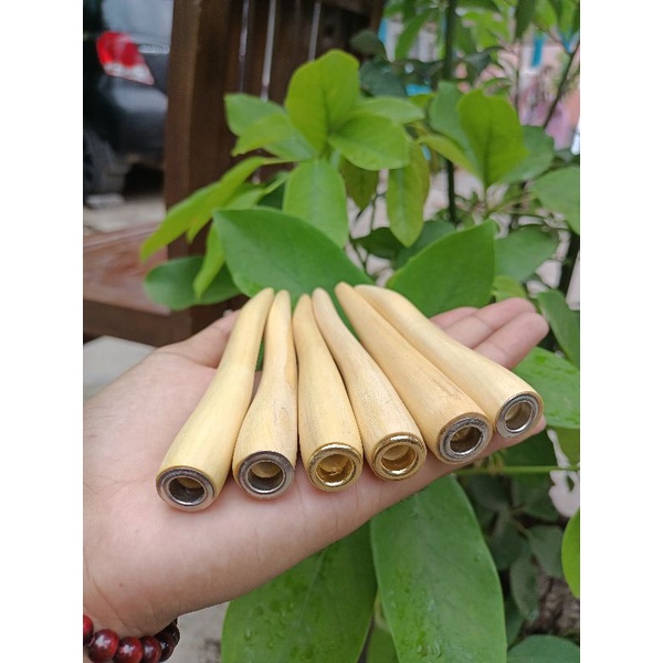 once pipa rokok kayu kemuning model S