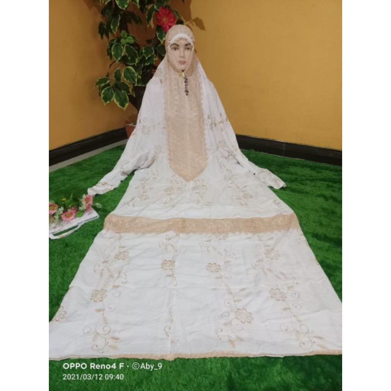 Mukena Rayon Premium Terusan