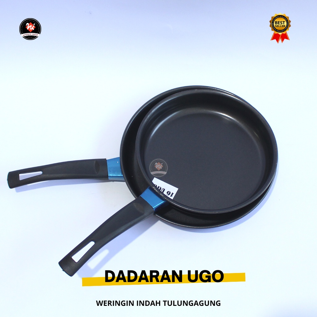 TEFLON ANTI LENGKET/ FRYPAN FRY PAN ENAMEL/ WAJAN FRYING PAN CEPER/ TEFLON MURAH/ PENGGORENGAN DADAR
