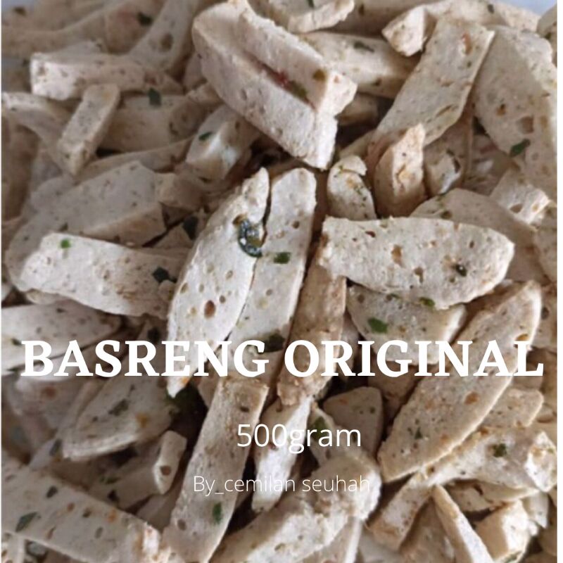 Basreng Original Daun jeruk isi 500gram