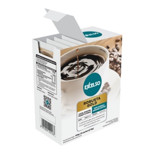 

EXCELSO Robusta Gold - Bubuk Kopi 1 Folding Box (10 x 10 gr)