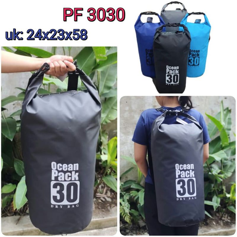 DRY BAG POLO ORI WATERPROOF SPORT BEST SELLER TERLARIS TERMURAH 5 10 15 20 30L TAS OLAHRAGA