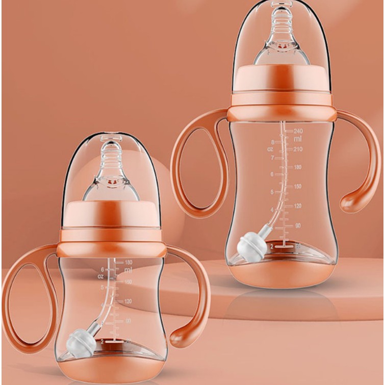 Botol Susu Bayi Model Leher Lebar Bahan Pp