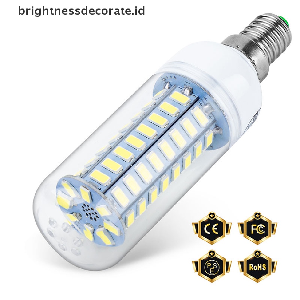 Bohlam Lampu Jagung Led E27 / e14 220v Warna Putih Dingin